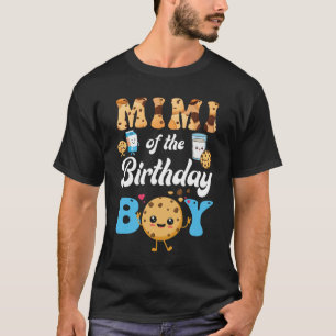 T-shirt Mimi Of The Birthday Boy Milk And Cookies 1st Birt