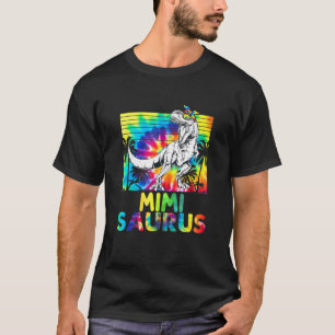 T-shirt Mimisaurus Rex Maman Dinosaur Mimi Saurus Mères Da