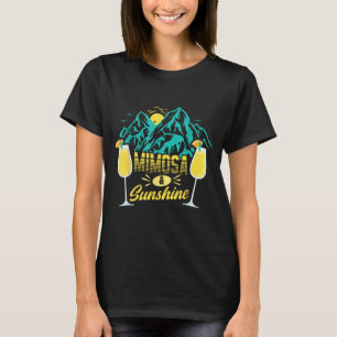 T-shirt Mimosa Champagne Mimosa Soleil Levant