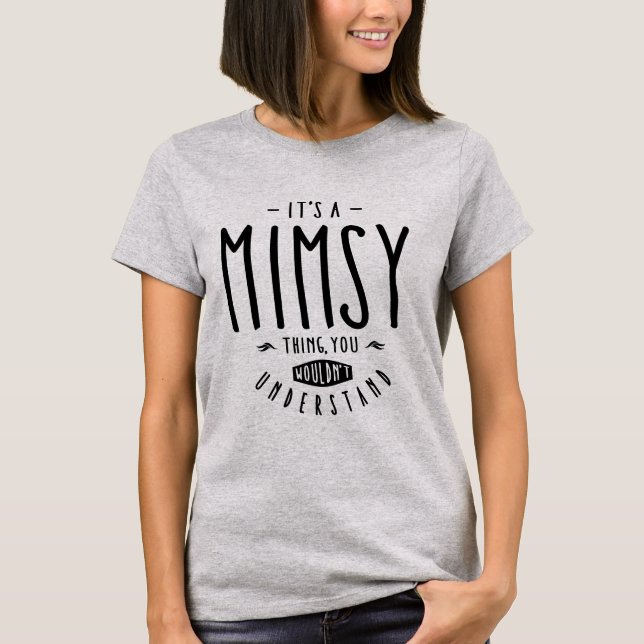 T-shirt Mimsy String (Devant)