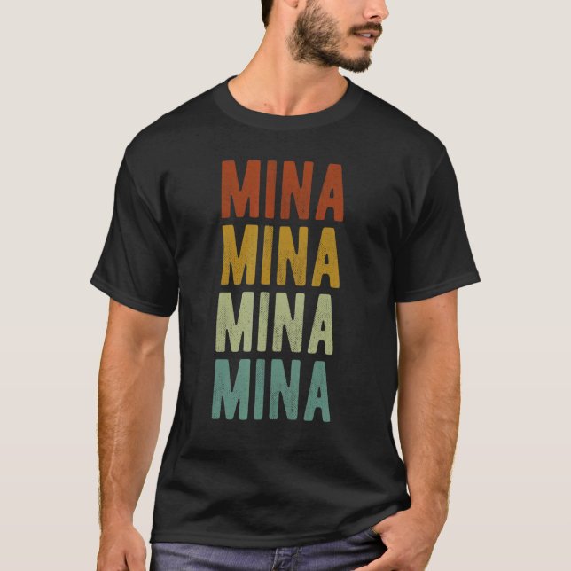 T-shirt Mina City Philippines Retro (Devant)