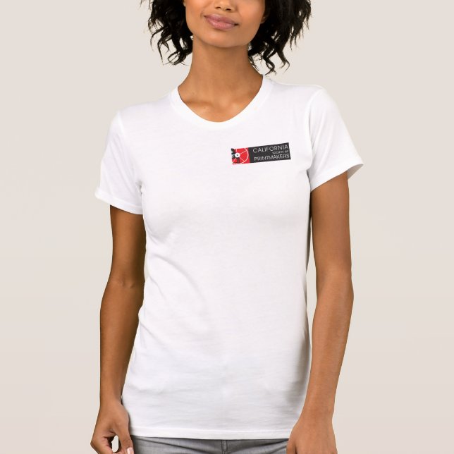 T-shirt mince pour femmes logo CSP (Devant)