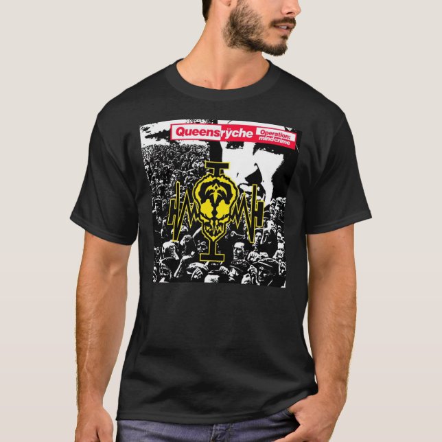 T-shirt MINDCRIME&x27 ; 88 Queensrÿche T-shir (Devant)
