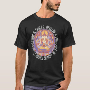 T-shirt Mindfulness Bouddha Bodhisatva spirituel Yoga Medi
