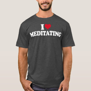 T-shirt Mindfulness J'Aime Méditer Le Yoga