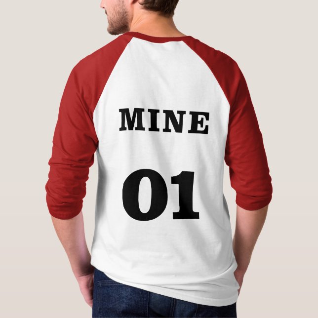 T-SHIRT MINE 01. MINE 02. (Dos)