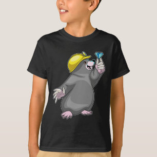 T-shirt Mine de joyaux de la taupe minière