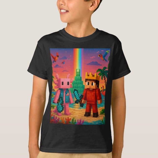T-shirt minecraft  (Devant)