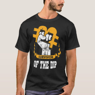 T-shirt Mineur Bitcoin Commerçant Crypto Investisseur Btc 