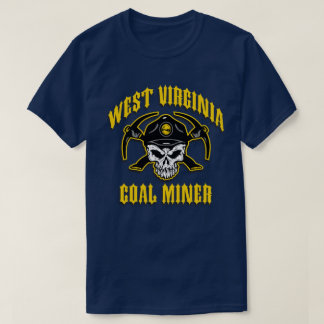 T-SHIRT MINEUR DE CHARBON DE VIRGINIE OCCIDENTALE