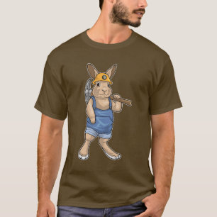 T-shirt Mineur de lapin Pickaxe Mines