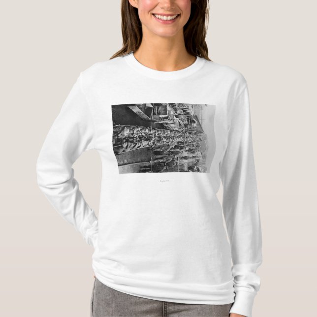 T-shirt Mineurs d'occasion chargeant le d'Alene de Coeur (Devant)