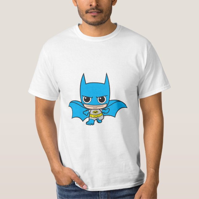 T-shirt Mini Batman en cours d'exécution (Devant)