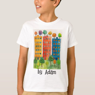T-shirt Mini chef-d'oeuvre : L'art de votre enfant sur un
