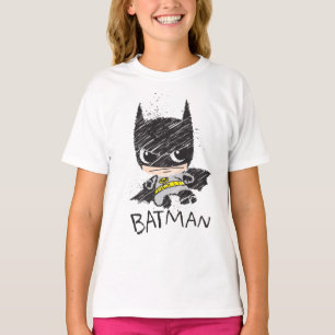 T-shirt Mini Classic Batman Sketch