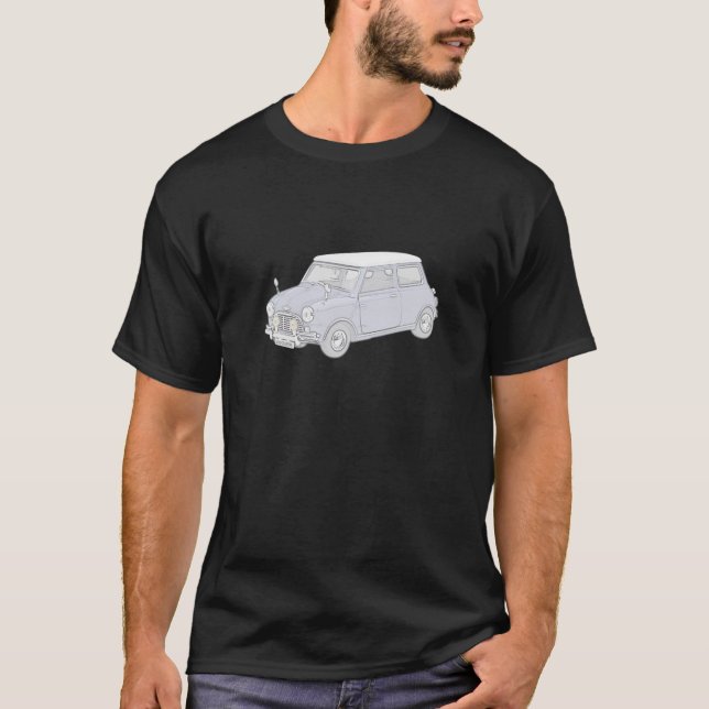 T-shirt Mini Cooper Cru-a coloré (Devant)