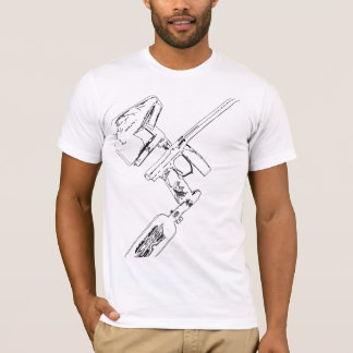 T-shirt Mini croquis inverti