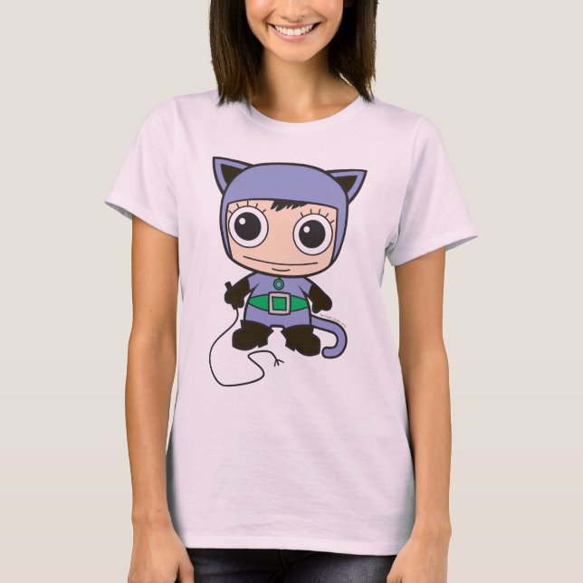 T-shirt Mini Femme de chat (Devant)