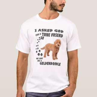 T-shirt Mini Goldendoodle Citation Maman, Doodé Papa Art C
