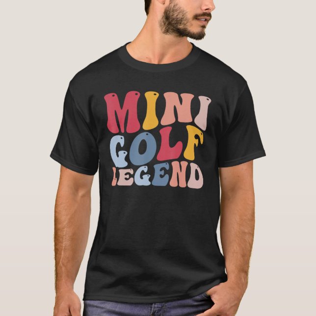 T-shirt Mini Golf Legend Funny Miniature Golfing Golfing (Devant)