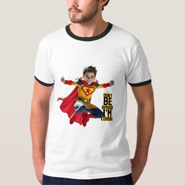 T-shirt Mini Hero Mischief  (Devant)