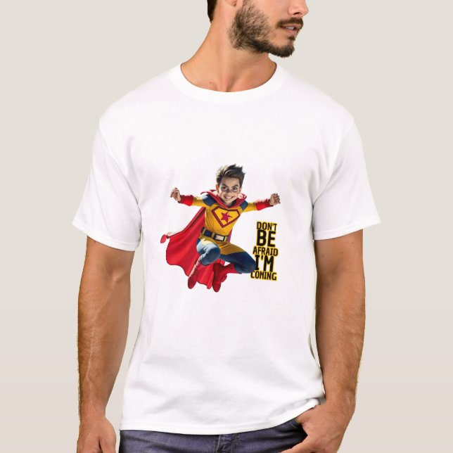 T-shirt Mini Hero Mischief  (Devant)