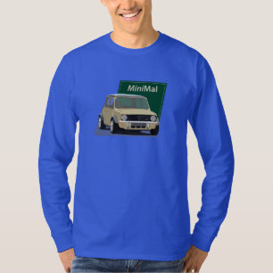T-shirt mini-mal à manches longues