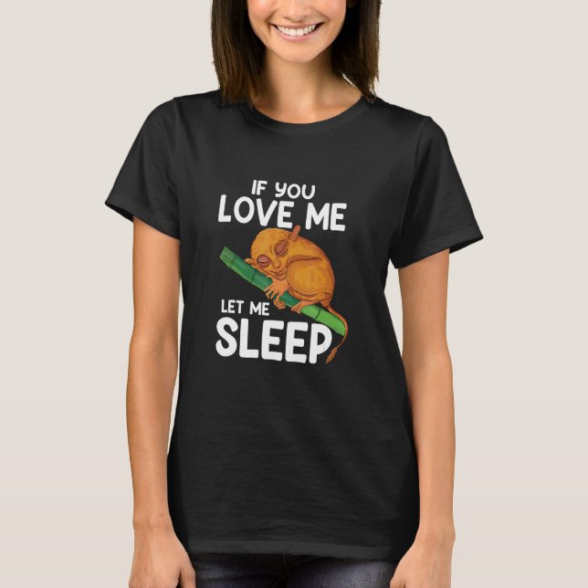 T-shirt Mini Singe Mignonne Avec Les Yeux Géants Si Vous M (Devant)