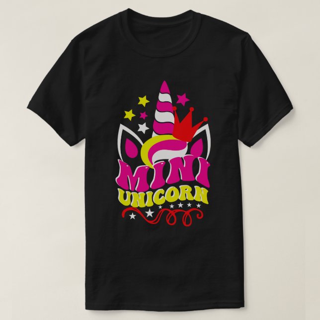 T-shirt Mini Unicorn (Design devant)