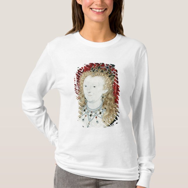 T-shirt Miniature de la Reine Elizabeth I (Devant)