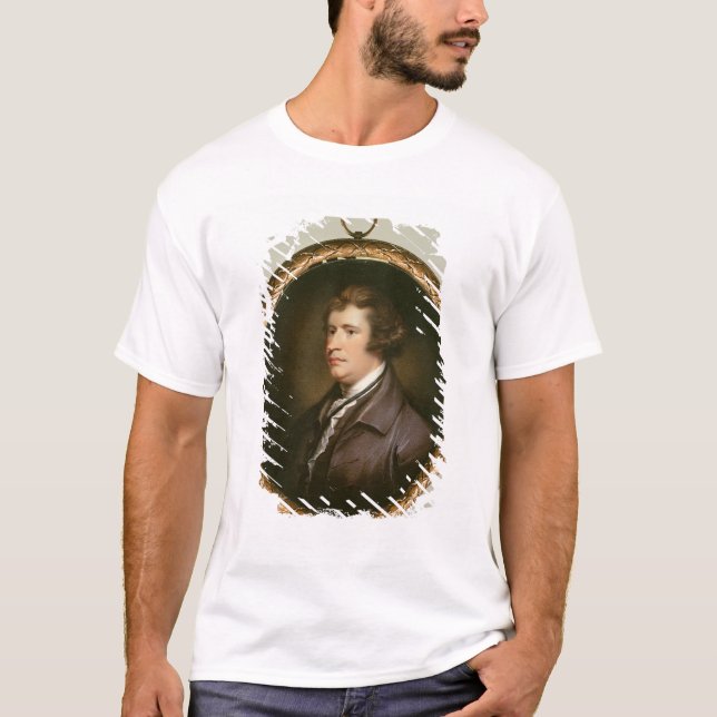 T-shirt Miniature d'Edmund Burke, 1795 (Devant)