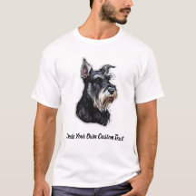 Miniature Schnauzer Créez votre propre texte perso