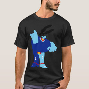 T-shirt minimal bleu Meanie classique