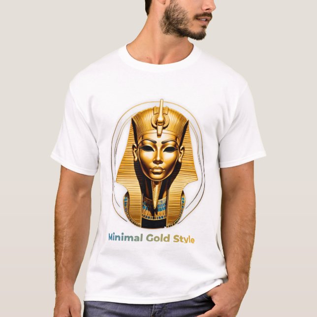 T-shirt     Minimal Gold Tee (Devant)