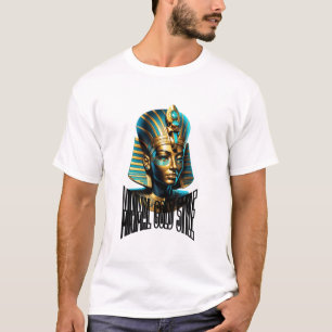 T-Shirt Minimal Logo Or – Luxe Streetwear