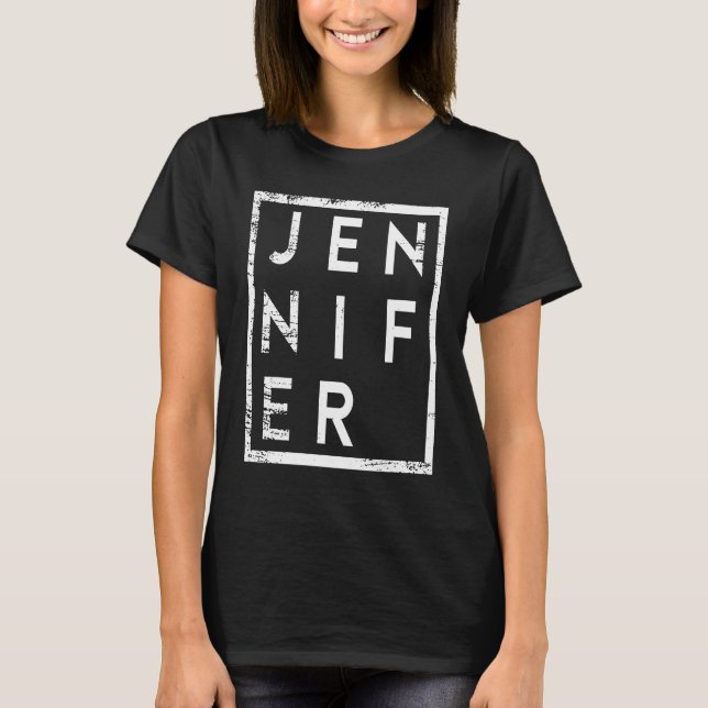 T-shirt Minimalisme de Jennifer (Devant)