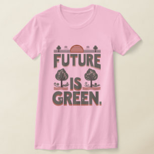 T-shirt Minimalisme éco-activiste