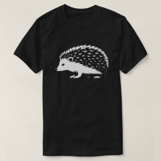 T-shirt Minimalist Hedgehog Walk