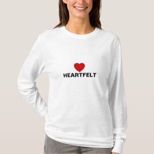 T-shirt minimaliste d'amour du coeur