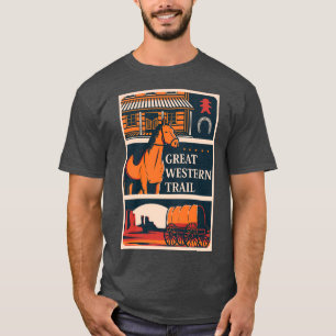 T-shirt Minimaliste de Great Western Trail
