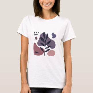 T-shirt minimaliste design nature