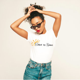 T-shirt Minimaliste "Raffiné par la nature"