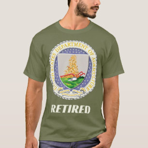 T-shirt Ministère américain de l'Agriculture à la retraite