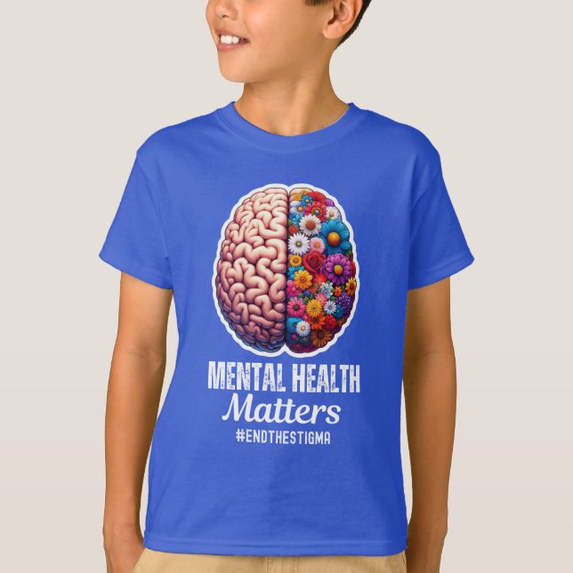 T-shirt Ministère de la santé mentale | Vous êtes importan (Devant)