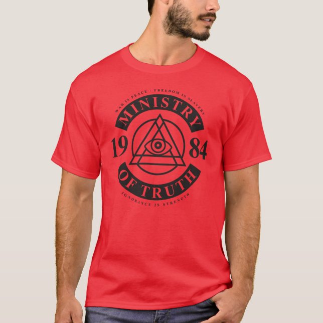 T-shirt Ministère de la vérité (Devant)