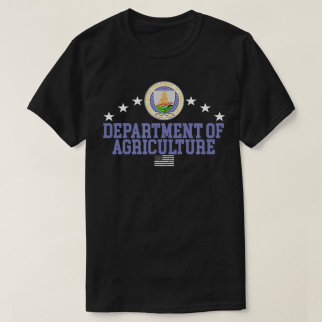 T-shirt Ministère de l'Agriculture USDA (Design devant)