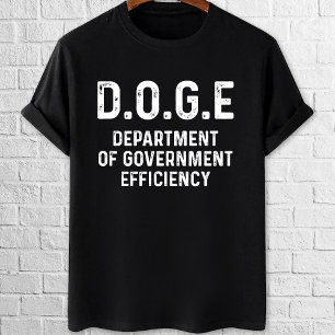 T-shirt Ministère de l'Efficacité du Gouvernement DOGE
