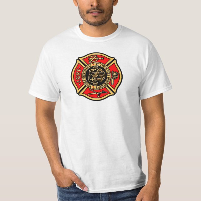T-shirt MINISTÈRE DES INCENDIES DE St. LOUIS (Devant)