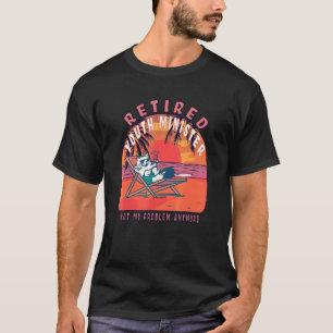 T-shirt Ministre de la jeunesse retraité Retraite Vintage