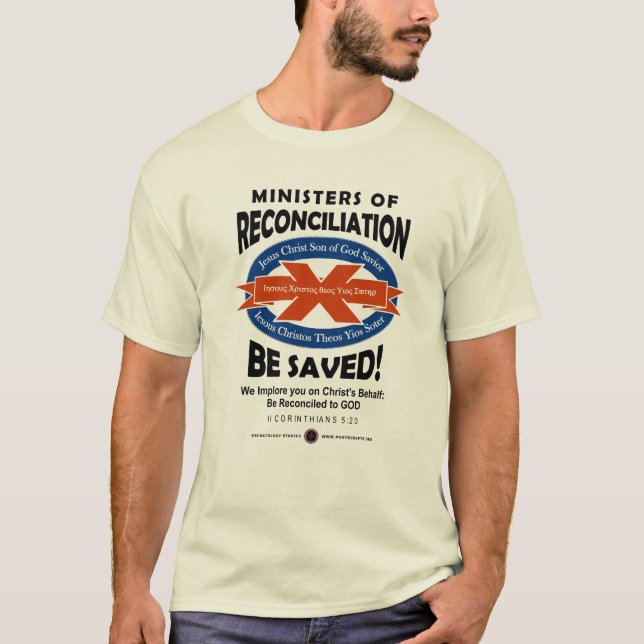 T-shirt Ministres de la réconciliation (Devant)